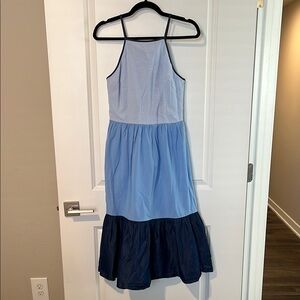 English Factory Colorblock Midi Dress